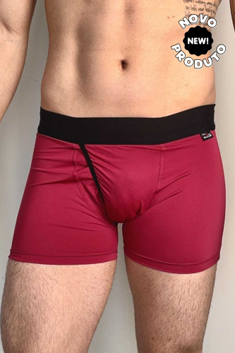 Cueca TransT Poliamida – Bordô